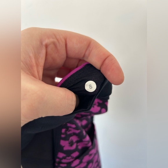 What The Sport Short Size 8 Black Purple - Picture 9 of 9